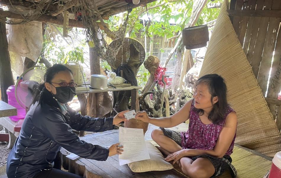 ให้บริการอำนวยความสะดวกให้กับผู้พิการในพื้นที่