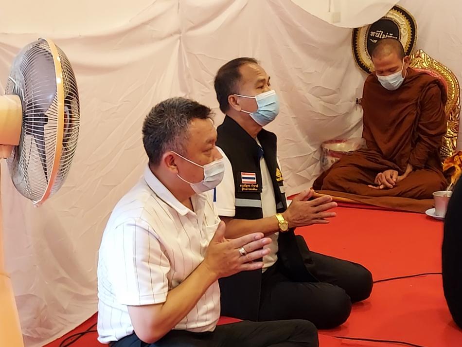 เจ้าภาพงานสวดอภิธรรมศพของนายอุดม  มังคละคีรี